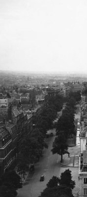 Unknown - Aerial View over Paris (left)
