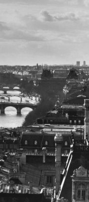 Peter Turnley - River Seine and the City of Paris (right)