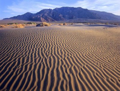 Tim Fitzharris - Tucki Mountain and Mesquite Flat Sand Dunes, Death Valley National Park, California
