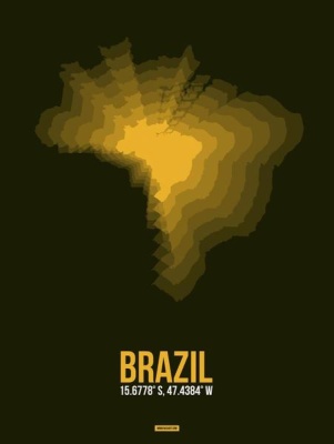 NAXART Studio - Brazil Radiant Map 1