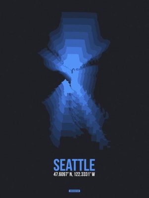 NAXART Studio - Seattle Radiant Map 2