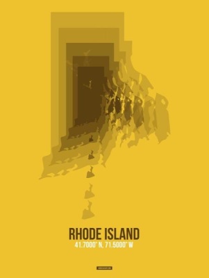 NAXART Studio - Rhode Island Radiant Map 3