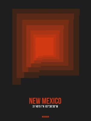 NAXART Studio - New Mexico Radiant Map 6