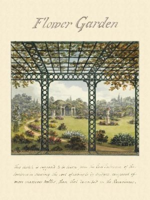 Humphry Repton - Flower Garden, 1813