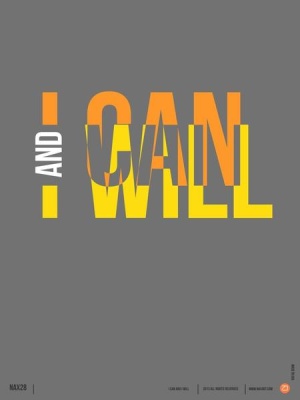 NAXART Studio - I can and I will Poster
