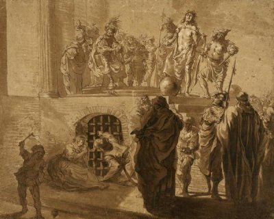 Nikolaus Knüpfer - Christ Before Pilate