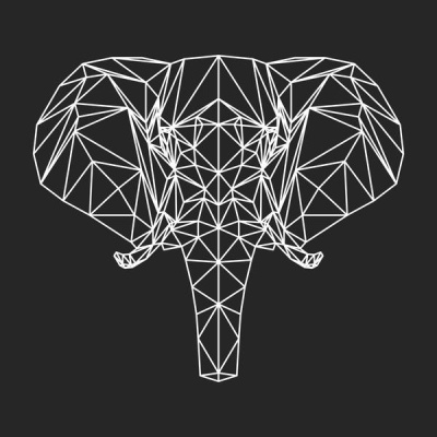 NAXART Studio - Elephant Polygon