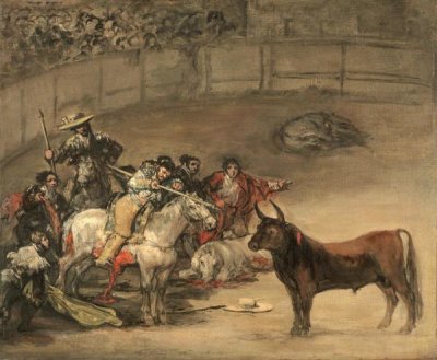 Francisco de Goya - Bullfight, Suerte de Varas