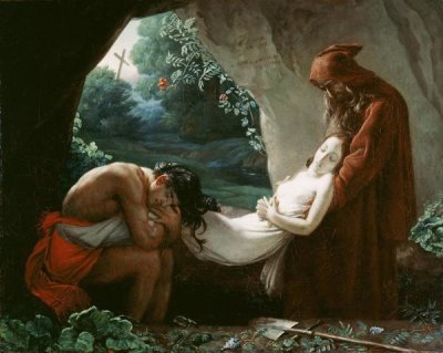 After Anne-Louis Girodet de Roucy-Trioson - Burial of Atala