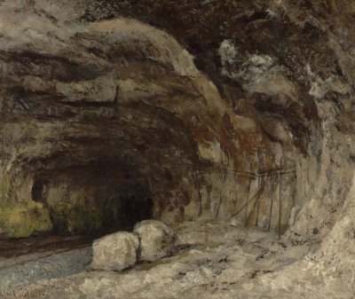 Gustave Courbet - Grotto of Sarrazine near Nans-sous-Sainte-Anne