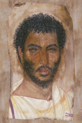Unknown 2nd Century Romano-Egyptian Artisan - Mummy Portrait of a Bearded Man