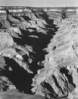 Ansel Adams - Grand Canyon from South Rim - National Parks and Monuments, 1940