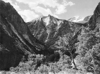 Ansel Adams - Paradise Valley, Kings River Canyon, proposed as a national park, California, 1936