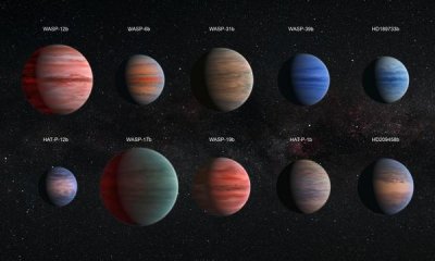 NASA, ESA - Artist Impression of Hot Jupiter Exoplanets - Annotated