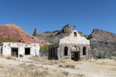 Carol Highsmith - The Contrabando, a ghost town in Big Bend Ranch State Park