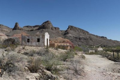 Carol Highsmith - Abandoned movie set along the Rio Grande River in Big Bend Ranch State Park in lower Brewster County, TX