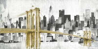 Avery Tillmon - New York Skyline I Yellow Bridge no Words