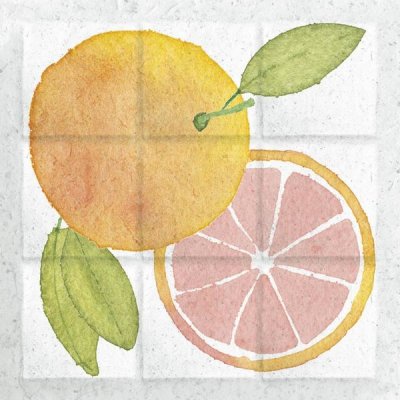 Elyse DeNeige - Citrus Tile VIII