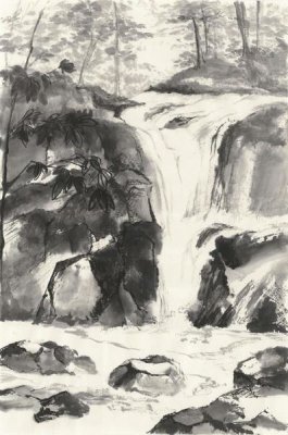 Sumi Waterfall IV