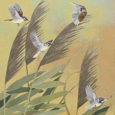 Kathrine Lovell - Sparrows and Phragmates Sq