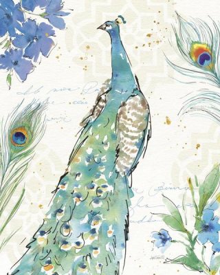 Anne Tavoletti - Peacock Garden I