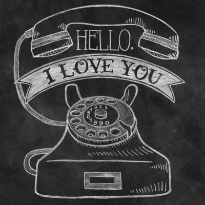 Mary Urban - Hello I Love You Chalk
