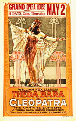 Hollywood Photo Archive - Theda Bara, Cleopatra Poster