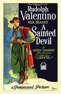 Hollywood Photo Archive - Rudolph Valentino - A Sainted Devil - 1924
