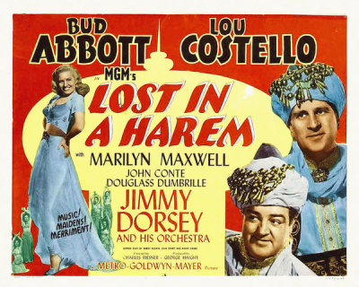 Hollywood Photo Archive - Abbott & Costello - Lost In A Harem