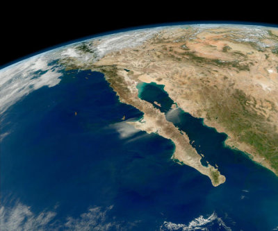 NASA Archive Photo - Baja California and Mexico
