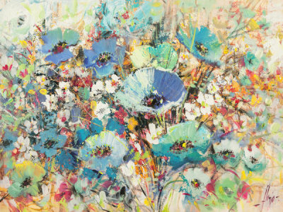 Luigi Florio - Campo di fiori in Primavera
