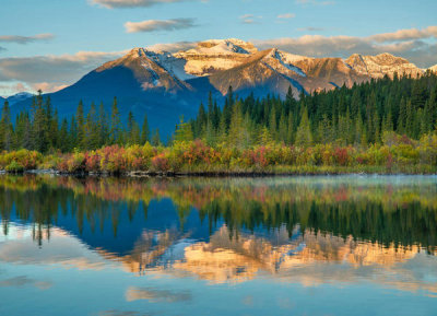 Tim Fitzharris - Rocky Mountains from Vermilion Lakes, Banff National Park, Alberta, Canada