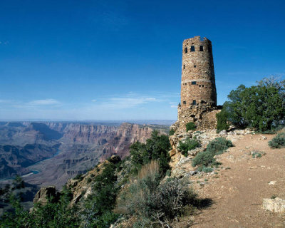 Carol Highsmith - Desert View Watchtower, located on the South Rim of the Grand Canyon, Arizona, 2018