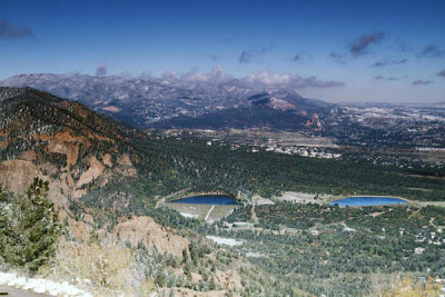 Carol Highsmith - Distant view of Colorado Springs, Colorado, 1980