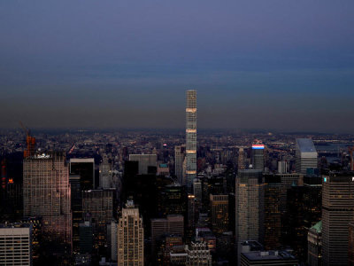 Carol Highsmith - Evening view of New York, 2018