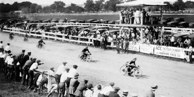 National Photo Company - Motorcycle race, probably in the Washington, D.C. Area, ca. 1920