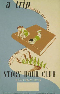 Shari Weisberg - A trip around the world at story hour, between 1936-1940