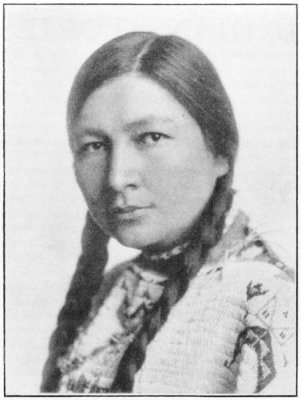 unknown photographer - Zitkala-Sa (Gertrude Bonnin), a Dakota Sioux Indian, between 1916-1921