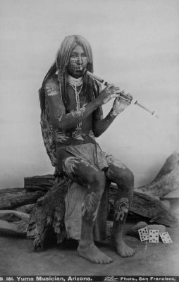 Isaiah West Taber - Yuma musician, Arizona, between 1870-1912