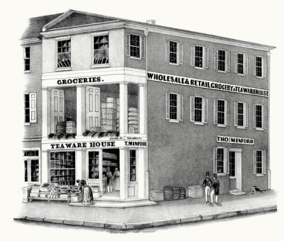 William H. Rease - Thomas Minford Wholesale and Retail Grocery and Tea Warehouse, 1847