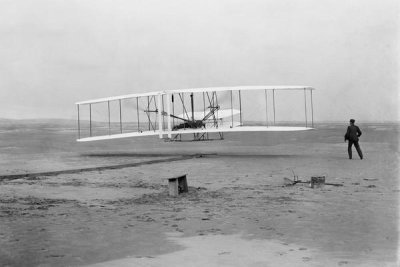 John T. Daniels - First flight, December 17, 1903