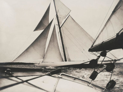 Anonymous - Side view of the yacht Reliance, America's Cup, 1903