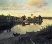 Isaac Levitan - Evening Bells, 1892
