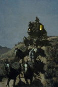 Frederic Remington - The Old Stage Coach Of The Plains