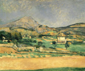 Paul Cezanne - A View Over Mont St. Victoire