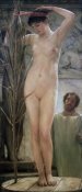 Sir Lawrence Alma-Tadema - A Sculptor's Model (Venus Esquilina)