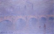 Claude Monet - Waterloo Bridge, Misty Sunshine