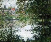 Claude Monet - The Island of La Grande Jatte, Through the Trees