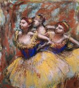Edgar Degas - Three Dancers
