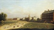 English School - A View of The New Horse Guards